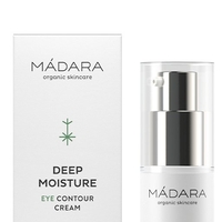 MÁDARA DEEP MOISTURE Cremă Contur Ochi BIO VEGAN – 15 ml | Hidratare 24H