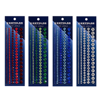 Kryolan Body Jewels - Ștrasuri autoadezive pentru față și corp