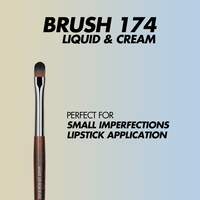 MAKEUP FOR EVER CONCEALER BRUSH - PENSULĂ PENTRU CORECTOR SAU ANTICEARCĂN - NR. 174