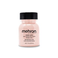 Mehron Liquid Latex Light Flesh 30 ml – Latex Lichid pentru Machiaj SFX și Efecte Speciale