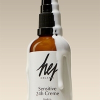 HEJ ORGANIC SENSITIVE – Cremă de față 24h cu ulei de cânepă, ovăz și mușețel 50ml