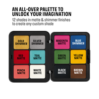 MAKEUP FOR EVER ARTIST COLOR PALETTE - PALETĂ CULORI CREMOASE - 26.5G