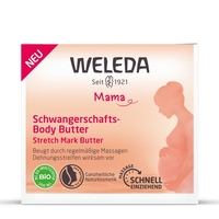 WELEDA Unt de corp BIO antivergeturi 150ml – Unt natural pentru elasticitatea pielii în sarcină