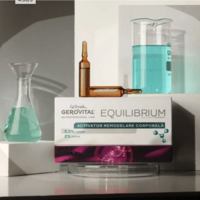 Gerovital H3 Equilibrium - Fiole Activator Remodelare Corporală pentru Elasticitatea Pielii și Combaterea Celulitei, cu Cafeină 5,5% și Escină 2%