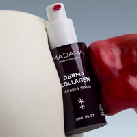 MÁDARA DERMA COLLAGEN Peptide Serum BIO & VEGAN – 30 ml | Fermitate și Anti-Aging