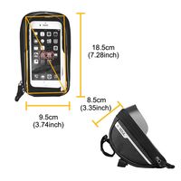 Borseta de pipa ghidon 1L support telefon ecran tactil