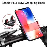 Gub 81 mini suport telefon aluminiu bicicleta trotineta metal