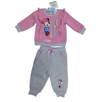 Mega-Garderobă Bebe Fetiță 6 luni (2.7 kg) - 23 Piese: Geci, Treninguri, Încălțăminte (Mărimea 19, Kappa) și Compleuri Noi Disney cu Etichetă