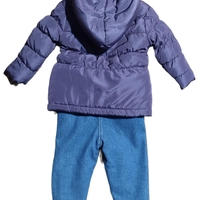Set Frozen geaca, tricou si pantaloni bebe