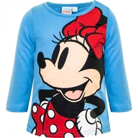 Tricou Minnie Mouse Bebe Albastru