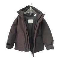 Geacă de Iarnă Premium ZARA Baby cu Glugă, Antracit/Maro Închis – Mărimea 86 (12-18 luni) | Second Hand