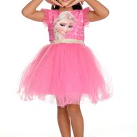 Rochie cu personaje Roz