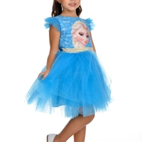 Rochie cu Personaje Albastra