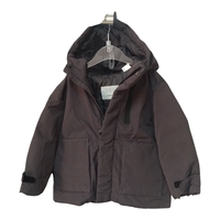 Geacă de Iarnă Premium ZARA Baby cu Glugă, Antracit/Maro Închis – Mărimea 86 (12-18 luni) | Second Hand