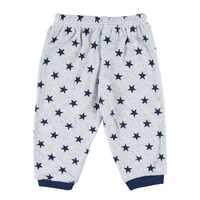 Pijama din Velur pentru Copii, 2 Piese - Model Justice League „Super-Eroi”, Gri Melanj