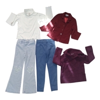 Lot Toamnă-Iarnă Fetiță 6 ani (110-116 cm) – 15 Piese de Brand (H&M, Disney, Palomino) + GEACĂ L&D INCLUSĂ