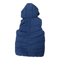 Vestă matlasată puffer cu glugă băieți Zippy Pongee Bleumarin, mărime 5-6 ani - Nouă cu etichetă