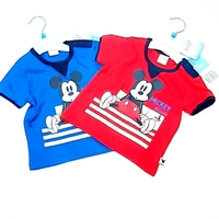 Tricou Mickey Rosu Bebe