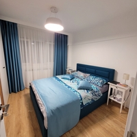 Draperie Notte și voal alb