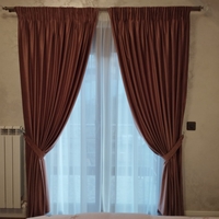Draperii catifea si  voaluri