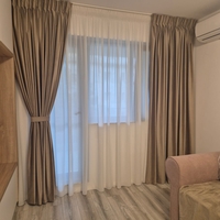 Draperii catifea si  voaluri