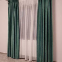 Draperii catifea si  voaluri