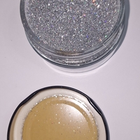 Glitter argintiu holograma 100gr