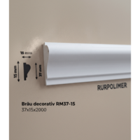 Brâu poliuretan de interior  RM37-15 37x15x2000