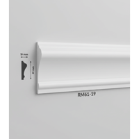 Brau poliuretan de interiorRM61-19 dimensiuni 61x19x2000mm