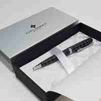 Pix easyflow DIPLOMAT Excellence A plus - Rhomb Guilloche Lapis Black