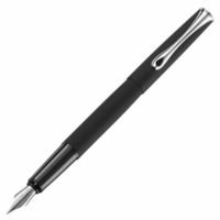 Stilou DIPLOMAT Esteem, cu penita B, din otel inoxidabil - lapis black