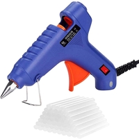 Pistol de lipit termic, ITERNET 40W, cablu alimentare, indicator LED, intrerupator ON/OFF - albastru