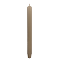 Lumanari cu dungi, pentru cina, 25 x 300mm, 4 buc/set, DONAU Home - piper