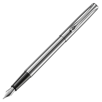 Stilou DIPLOMAT Traveller, cu penita M, din otel inoxidabil - stainless steel