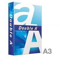 Hartie alba pentru copiator A3, 80gsm, 500coli/top, clasa A, Double A