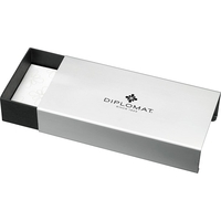 Stilou DIPLOMAT Esteem, cu penita B, din otel inoxidabil - matt chrome