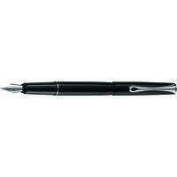 Stilou DIPLOMAT Esteem, cu penita B, din otel inoxidabil - black lacquer