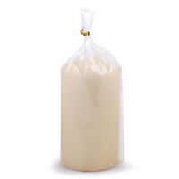 Lumanare pilon, 80 x 150mm, DONAU Home - crem