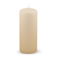 Lumanare pilon, 80 x 200mm, DONAU Home - crem