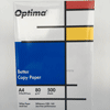 Hartie alba pentru copiator A4, 80g/mp, clasa B, 500coli/top, Optima