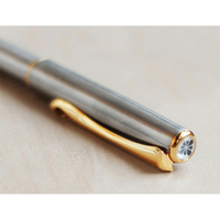 Pix easyflow DIPLOMAT Traveller - stainless steel gold