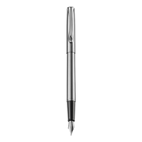 Stilou DIPLOMAT Traveller, cu penita M, din otel inoxidabil - stainless steel