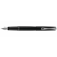 Stilou DIPLOMAT Esteem, cu penita M, din otel inoxidabil - black lacquer