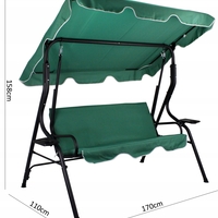 Leagan balansoar gradina Modena, 3 locuri