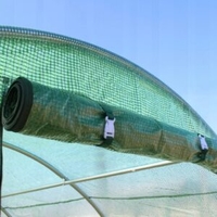 Folie pentru sera de gradina, 8×3 m, material PE 140 g/m, rezistenta la UV4, verde transparent