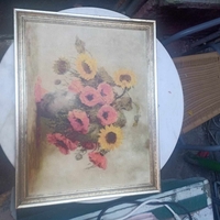 Tablou tip litografie semnat