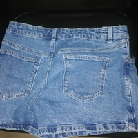 Fustițe tip pantalon scurt Denim