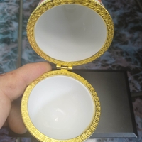 Cutiuță pt bijuterii tip ou faberge