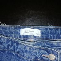Fustițe tip pantalon scurt Denim