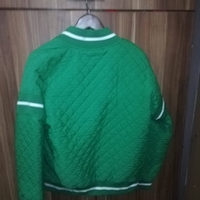Geaca mataslata verde
